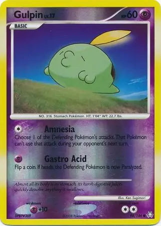 Legends Awakened Gulpin #98/146 reverse holo