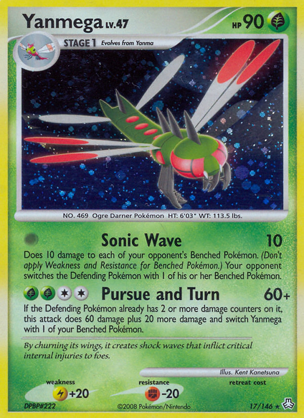 Legends Awakened Holo Yanmega #17/146