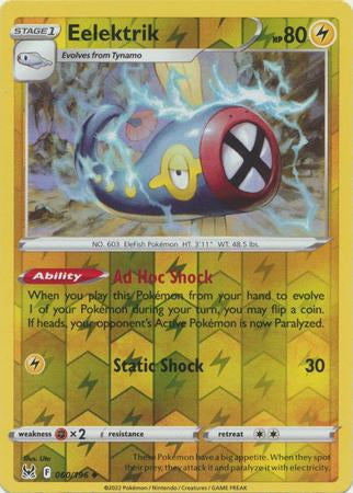Lost Origin Eelektrik #60/196 reverse holo