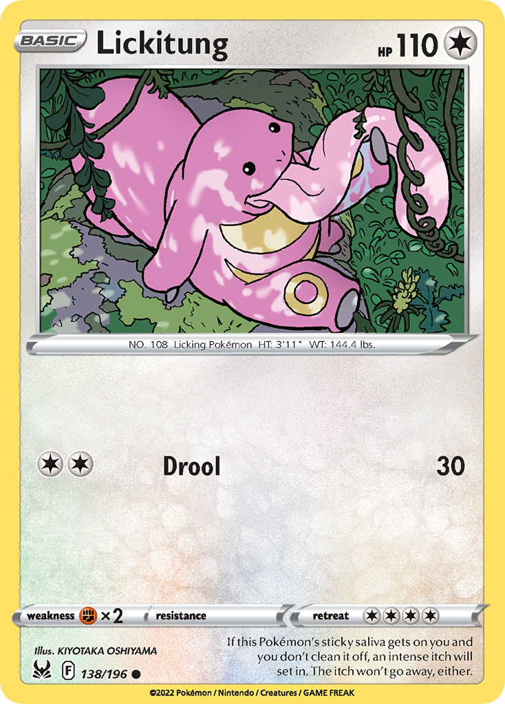 Lost Origin Lickitung #138/196