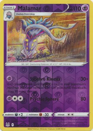 Lost Origin Malamar #78/196 reverse holo