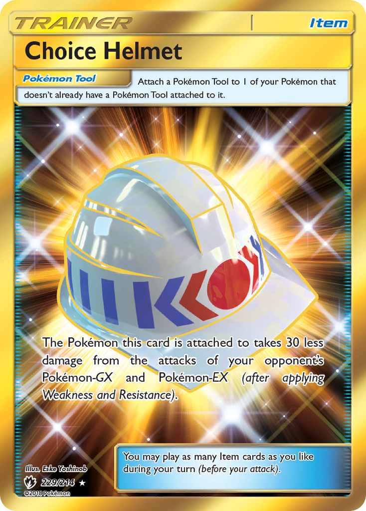 Lost Thunder Choice Helmet #229/214