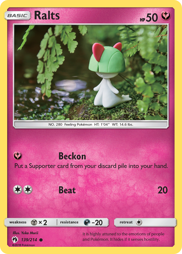 Lost Thunder Ralts #139/214