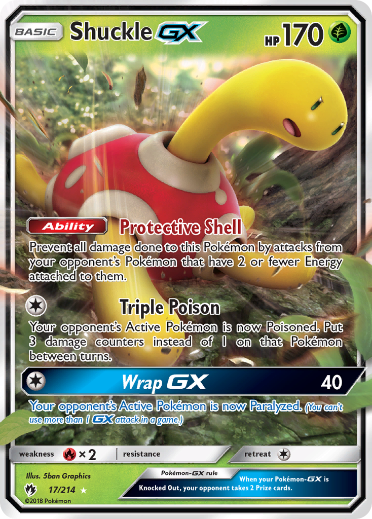 Lost Thunder Shuckle GX #17/214
