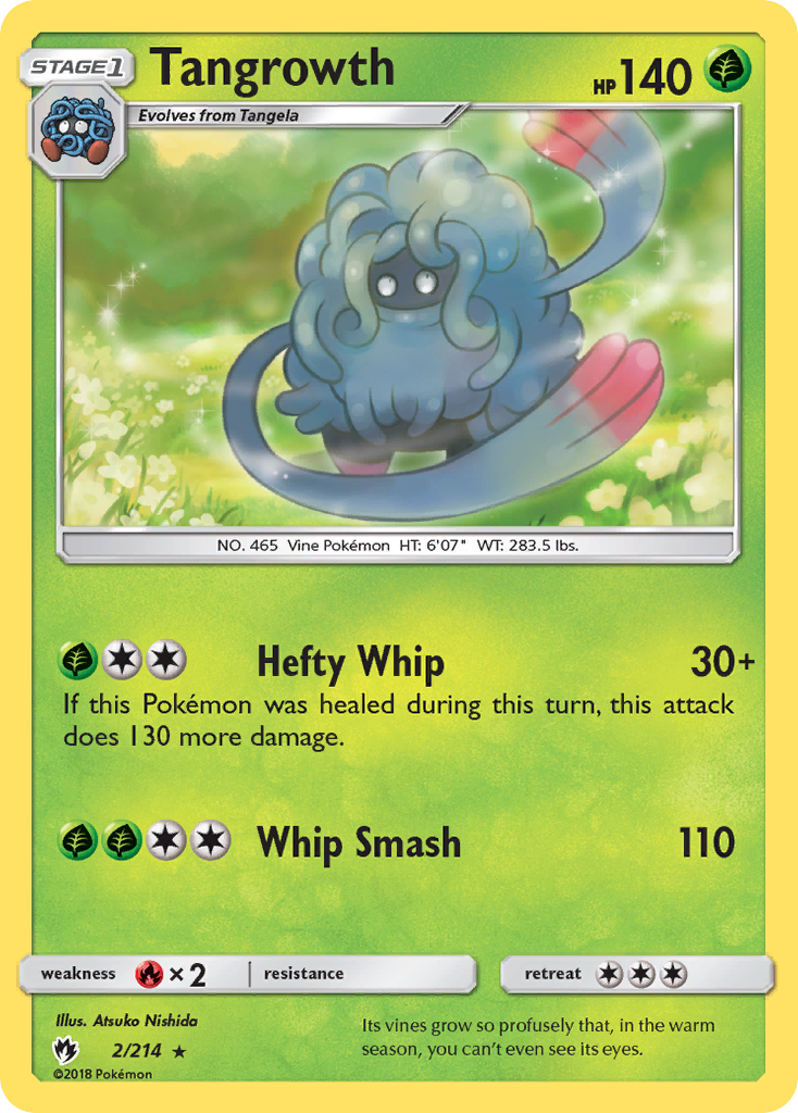 Lost Thunder Tangrowth #2/214