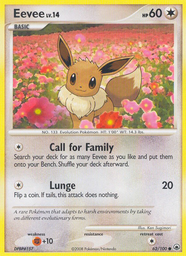 Majestic Dawn Eevee #62/100