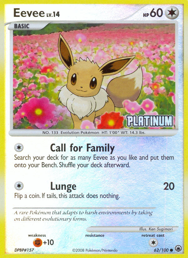 Majestic Dawn Eevee #62 Promo