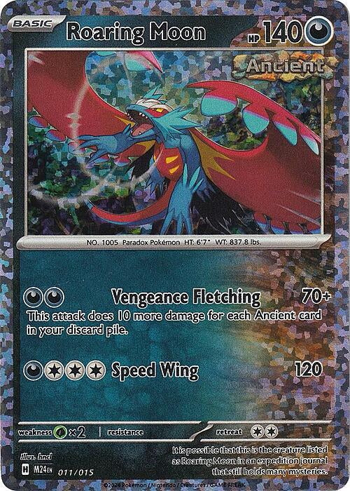 McDonald’s Dragon Discovery Roaring Moon #011/015