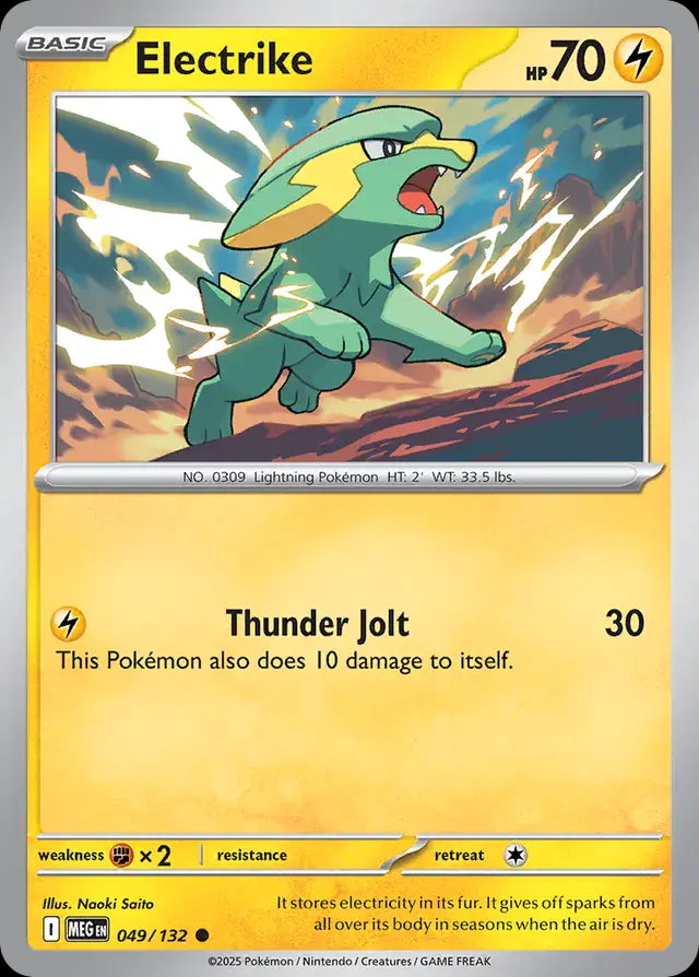 Mega Evolution Electrike #049/132