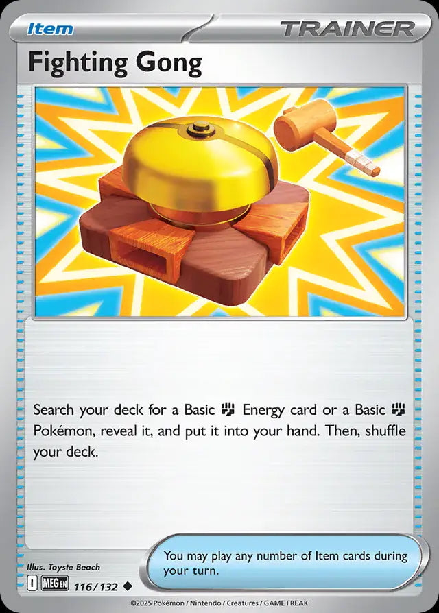 Mega Evolution Fighting Gong #116/132