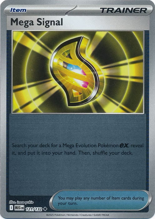 Mega Evolution Mega Signal #121/132 Reverse Holo