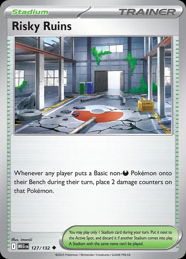 Mega Evolution Risky Ruins #127/132