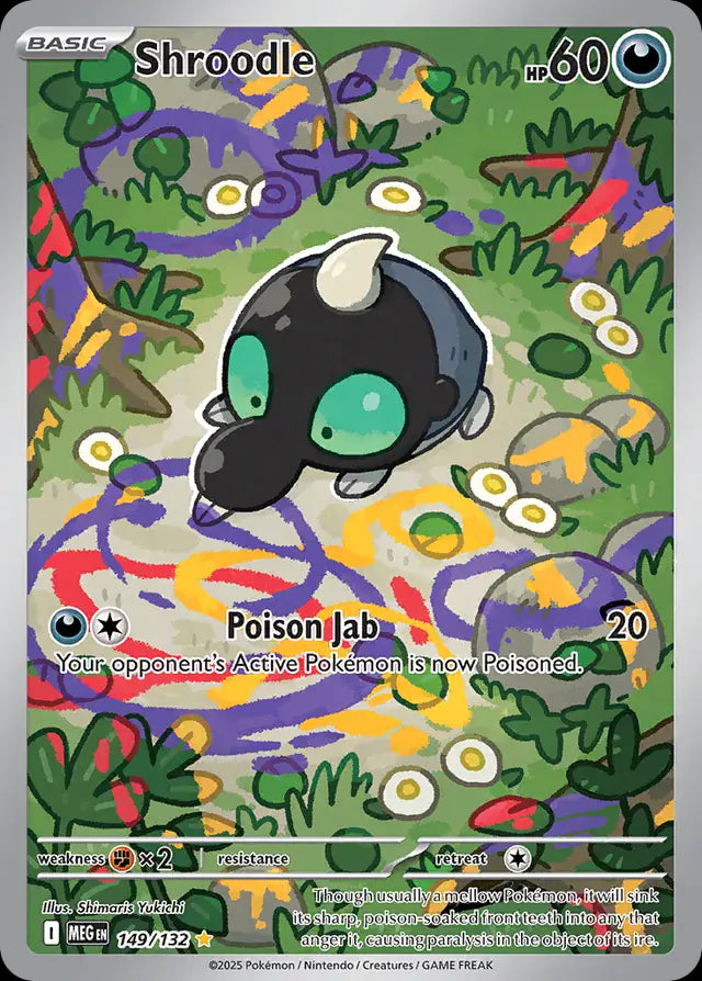 Mega Evolution Shroodle #149/132