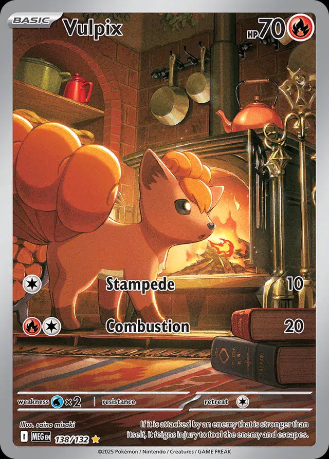 Mega Evolution Vulpix #138/132