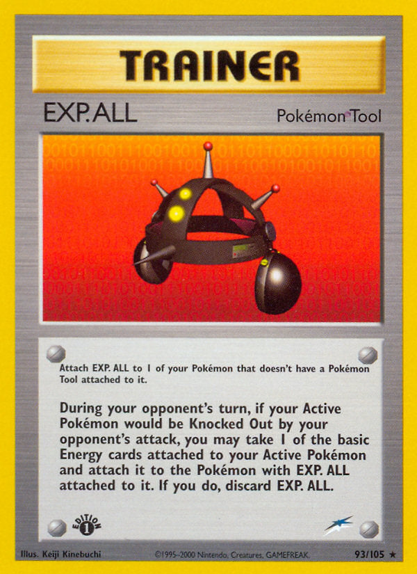 Neo Destiny EXP. ALL #93/105 first edition