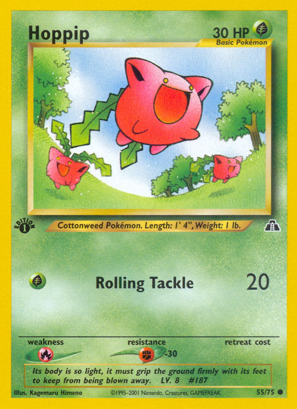 Neo Discovery Hoppip #55/75 first edition