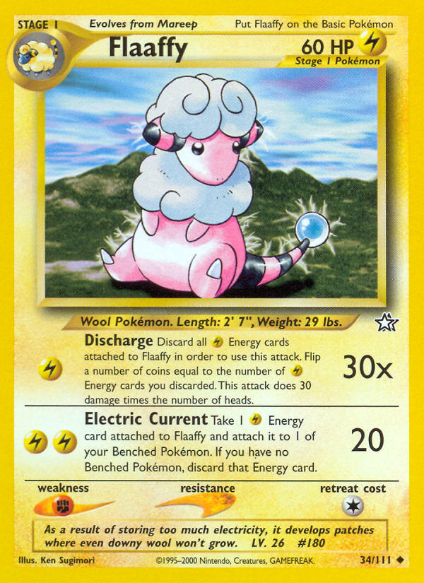 Neo Genesis Flaaffy #34/111 unlimited