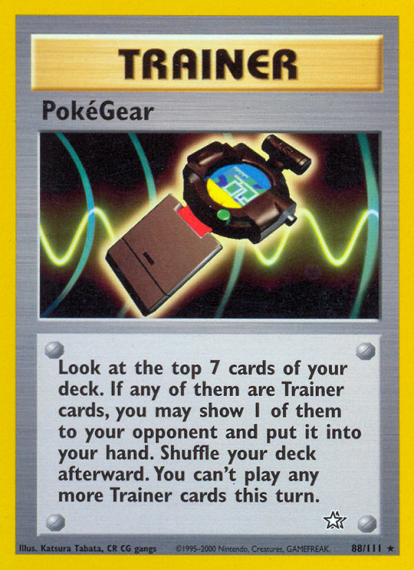 Neo Genesis PokéGear #88/111 unlimited
