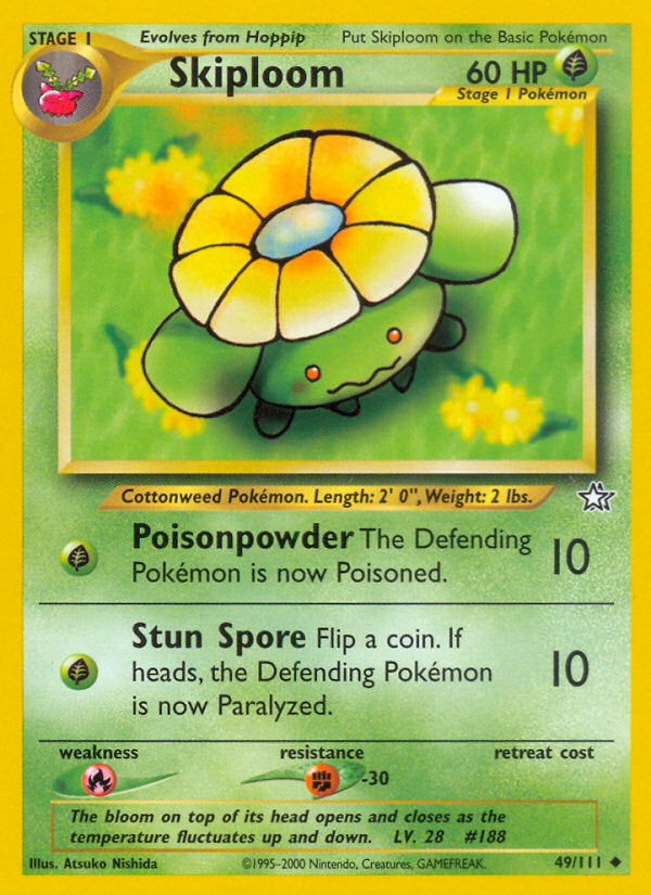 Neo Genesis Skiploom #49/111 unlimited