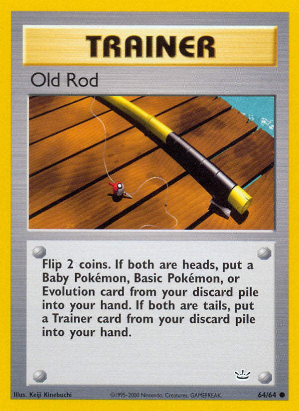 Neo Revelation Old Rod #64/64 unlimited