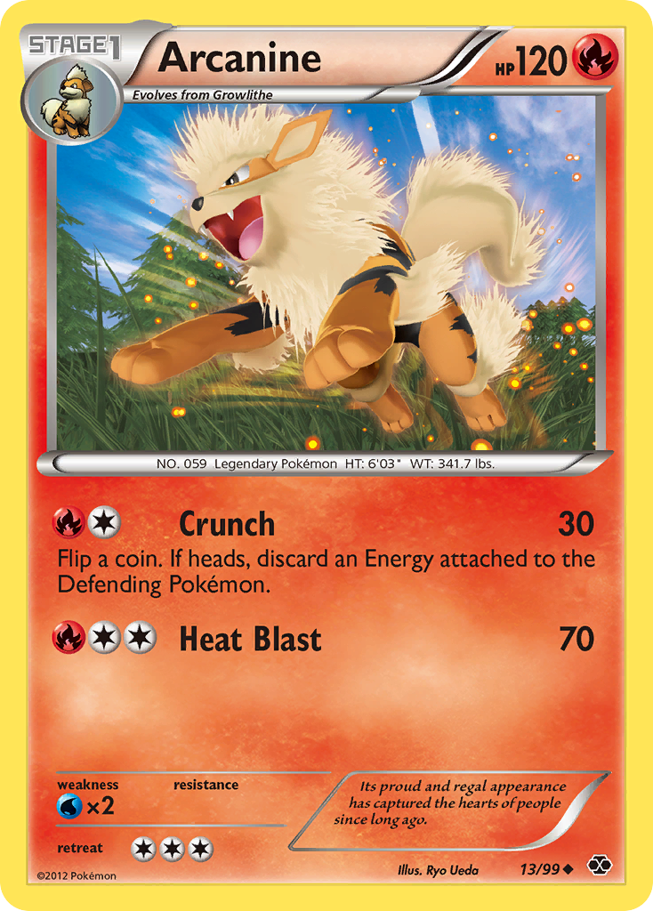 Next Destinies Arcanine #13/99