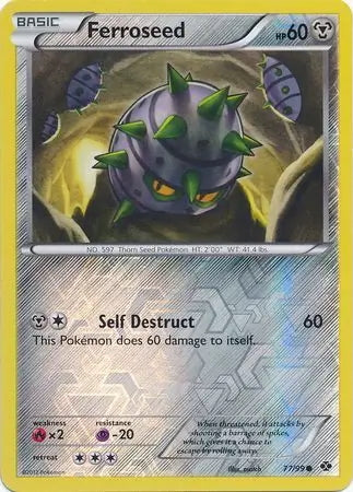 Next Destinies Ferroseed #77/99 reverse holo