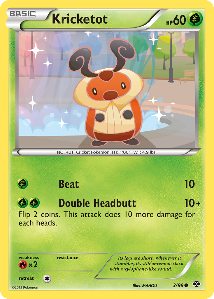 Next Destinies Kricketot #3/99