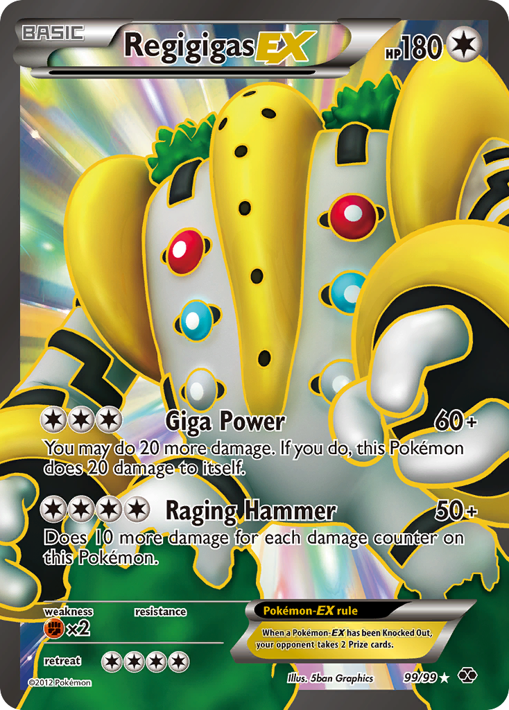 Next Destinies Regigigas-EX #99/99