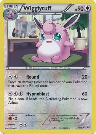 Next Destinies Wigglytuff #79/99 reverse holo