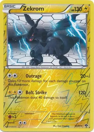 Next Destinies Zekrom #50/99 reverse holo