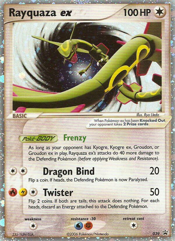 Nintendo Promos Holo Rayquaza ex #39