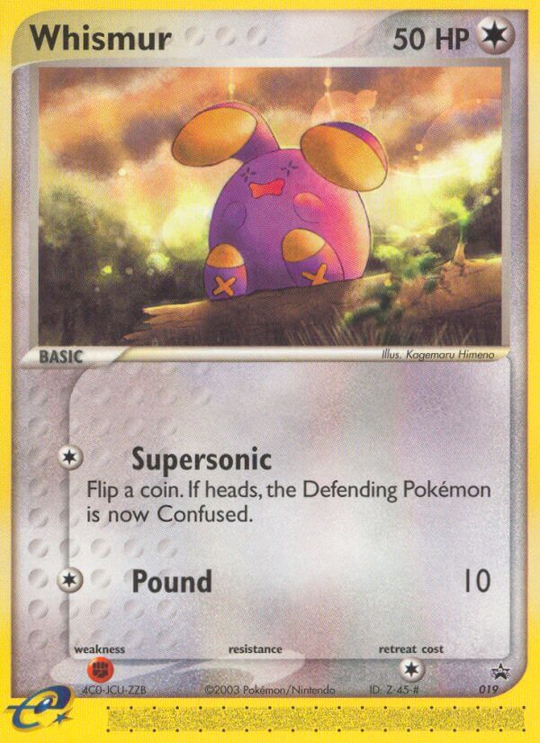Nintendo Promos Whismur #19
