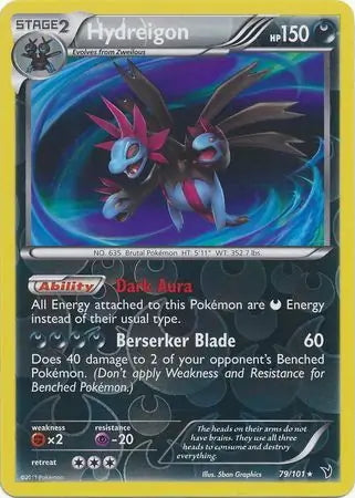 Noble Victories Hydreigon #79/101 reverse holo