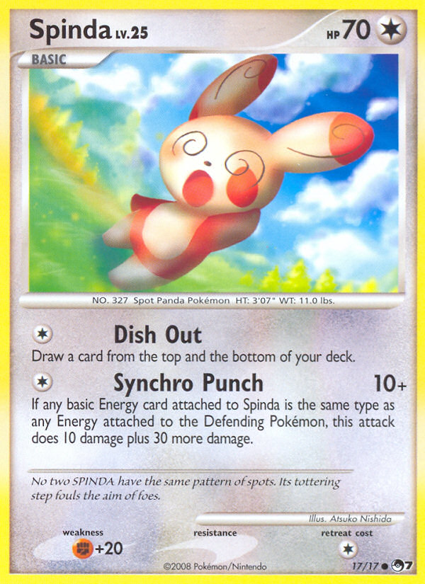 POP Series 7 Spinda #17