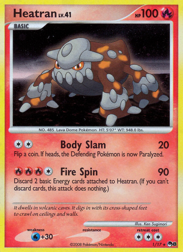 POP Series 8 Holo Heatran #1