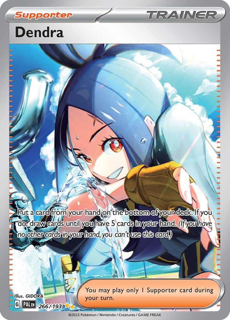 Paldea Evolved Dendra #266/193