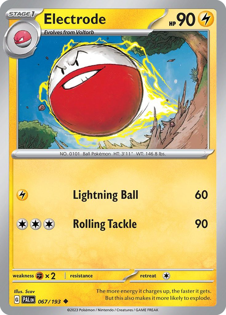 Paldea Evolved Electrode #67/193
