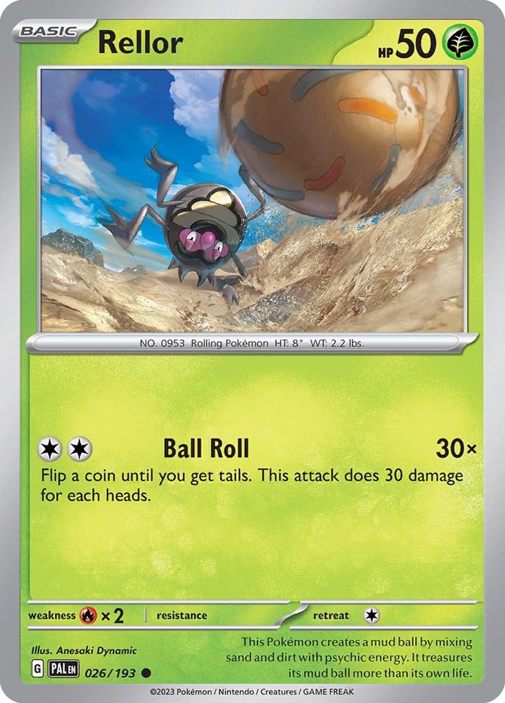 Paldea Evolved Rellor #26/193