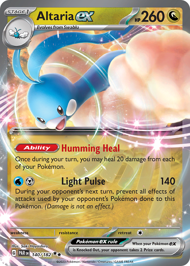 Paradox Rift Altaria EX #140/182