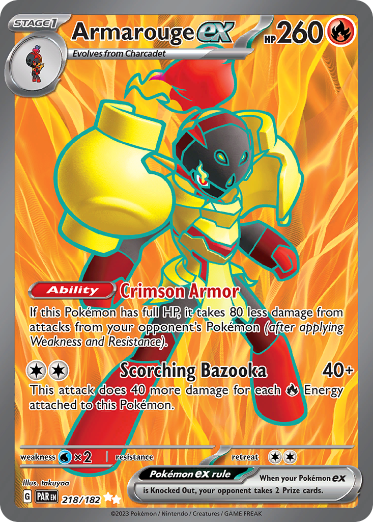 Paradox Rift Armarouge EX #218/182