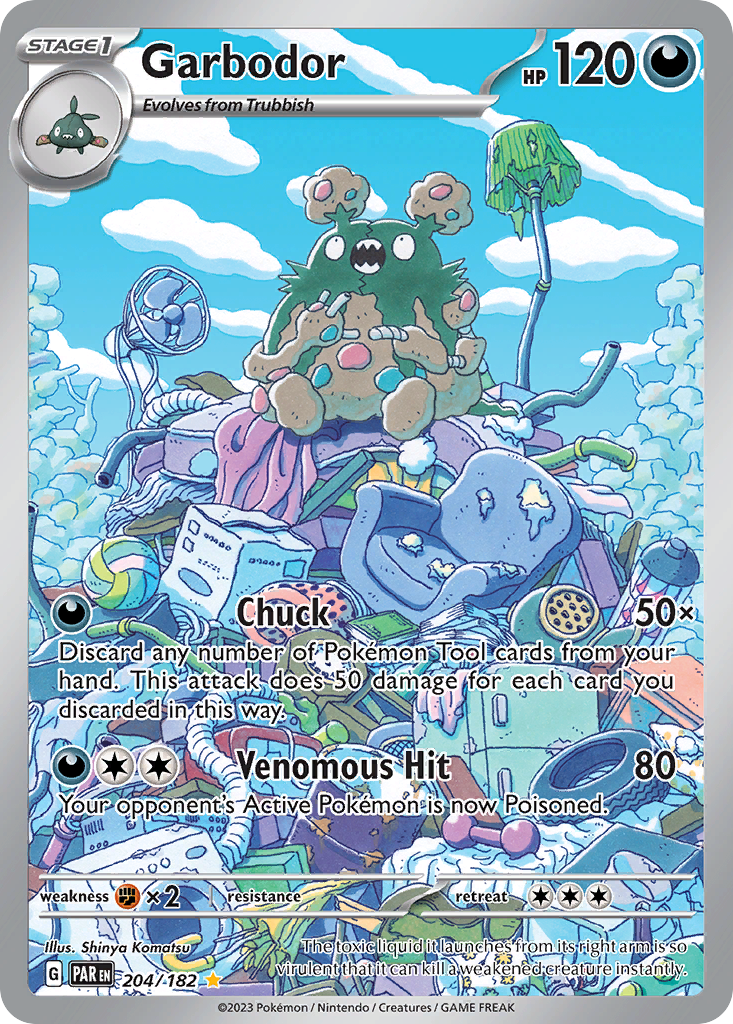 Paradox Rift Garbodor #204/182