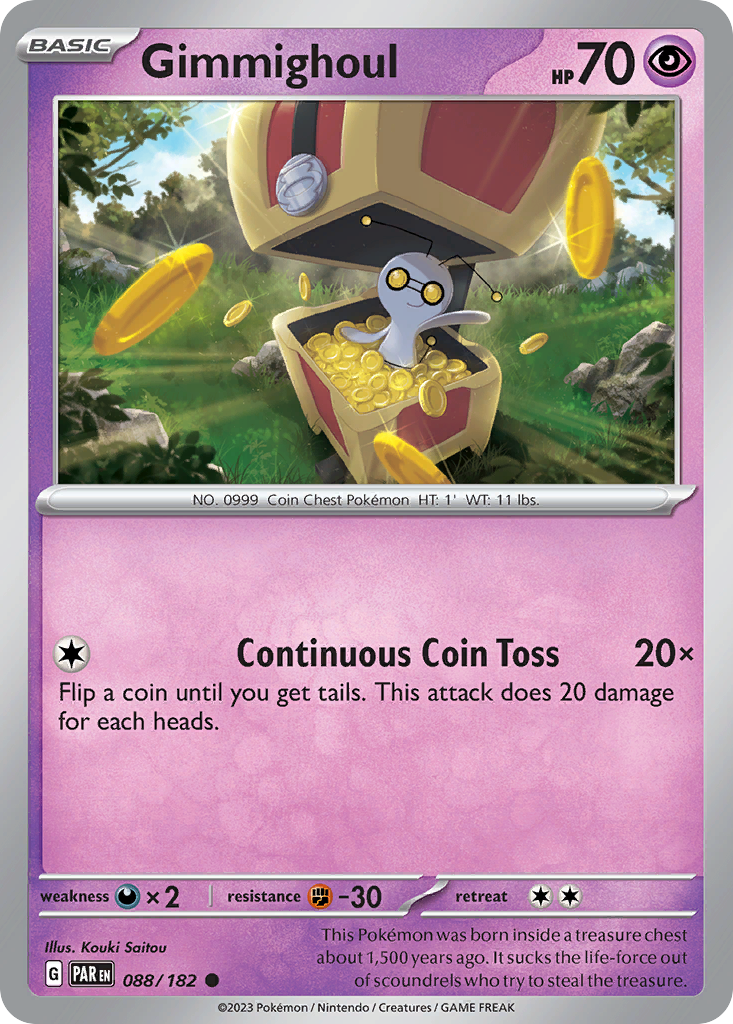 Paradox Rift Gimmighoul #88/182