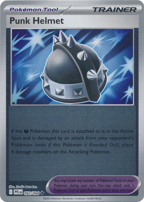 Phantasmal Flames Punk Helmet #092/94 Reverse Holo