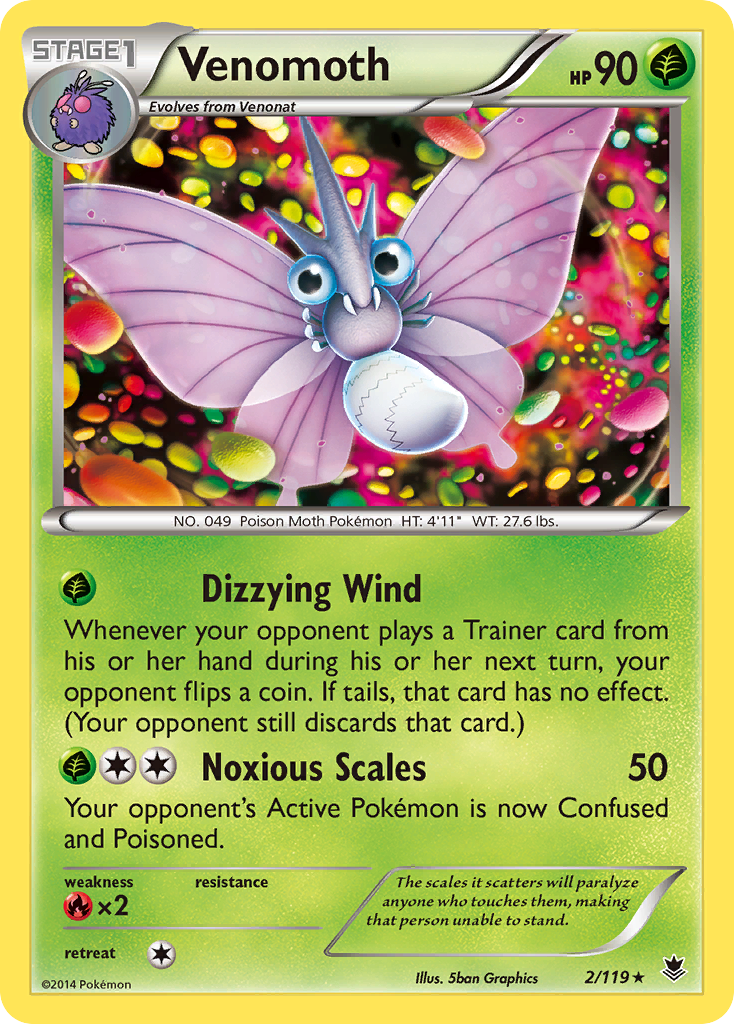 Phantom Forces Venomoth #2/119