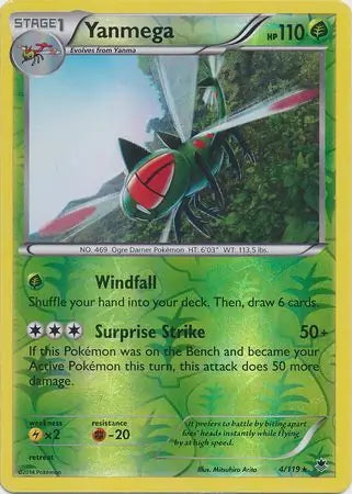 Phantom Forces Yanmega #4/119 reverse holo