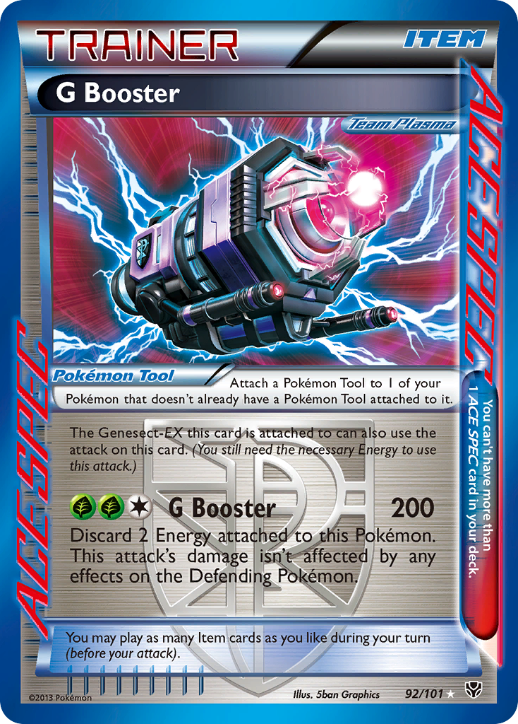 Plasma Blast Holo G Booster #92/101