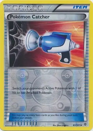 Plasma Blast Pokémon Catcher #83/101 reverse holo