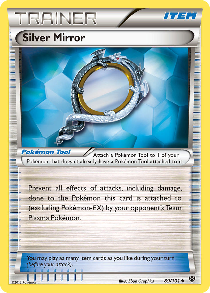 Plasma Blast Silver Mirror #89/101