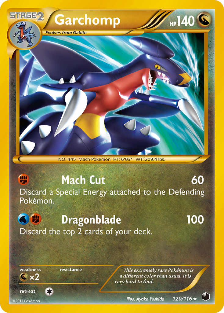 Plasma Freeze Garchomp #120/116