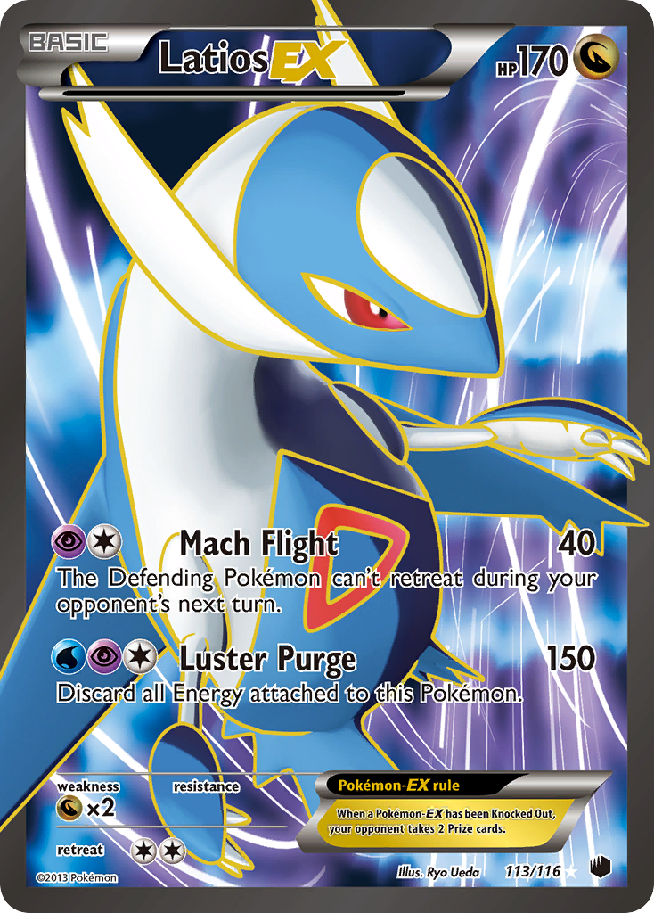 Plasma Freeze Latios EX #113/116